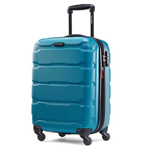 Samsonite Omni PC Hardside Expandable Luggage with Spinner Wheels, Caribbean Blue, Carry-On 20-InchAmerican Tourister 4