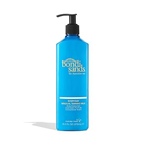 Bondi Sands Everyday Gradual Tanning Milk | Long-lasting, Tanning Body Moisturizer Enriched With Aloe Vera and Vitamin E for Glowing Skin, 12.68 Fl Oz