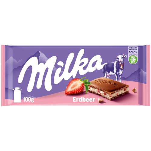 (-25%) Milka Erdbeer Schokolade, 100 g