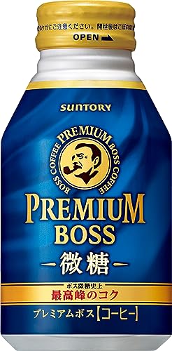 よく飲む缶コーヒーランキング・人気投票　13位　プレミアム ボスの画像