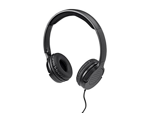 Monoprice 113191 Hi-Fi On-Ear Headphones with Mic