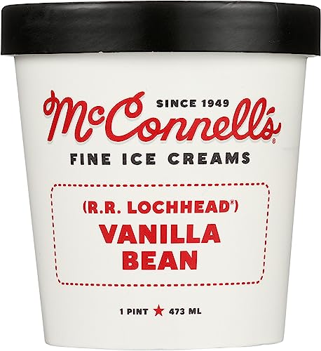McConnells, Frozen, Ice Cream Vanilla Bean Organic, 16 Fl Oz