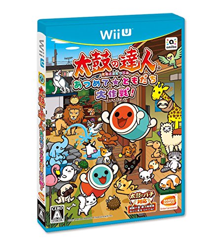 WiiUの名作・パズル・テーブルゲーム人気投票＆ランキング【PZL・TBL】　18位　太鼓の達人 あつめて☆ともだち大作戦!の画像
