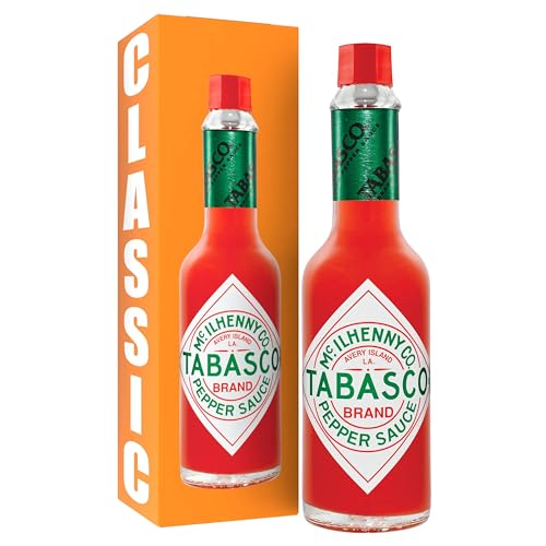 Tabasco Original Red Pepper Hot Sauce 57ml | Authentic & Classic Flavour Perfect for Spicing Up Any Dish