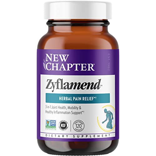 New Chapter ZyflaMend Joint Supplement and Herbal Pain Relief For Joint Pain