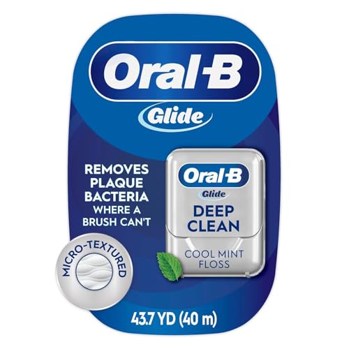 Glide Deep Cln Mint Floss Size 40m Glide Cool Mint Deep Clean Floss