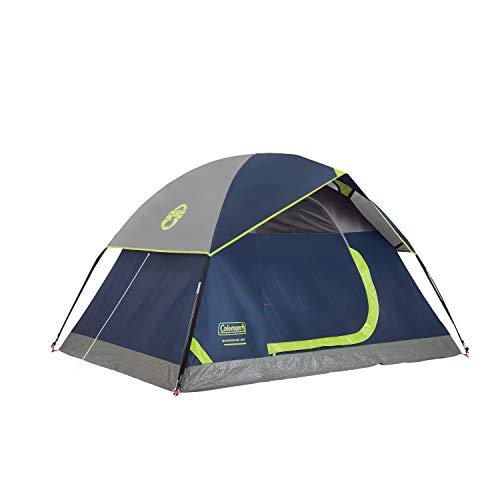 Coleman Sundome Camping Tent with Rainfly Weatherproof 2-6 Person