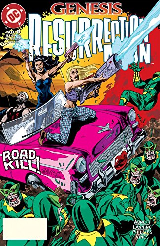 Resurrection Man#6 (By: Andy Lanning) cover
