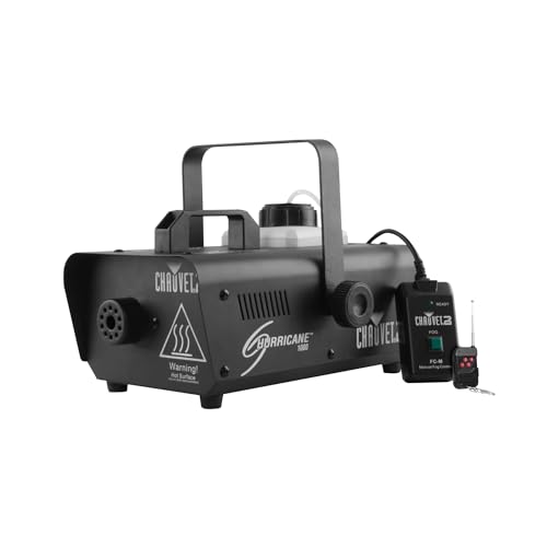 CHAUVET DJ Hurricane 1000 Compact Fog Machine with wireless RemoteCHAUVET DJ Hurricane 1600 Compact High-Output Fog Mac