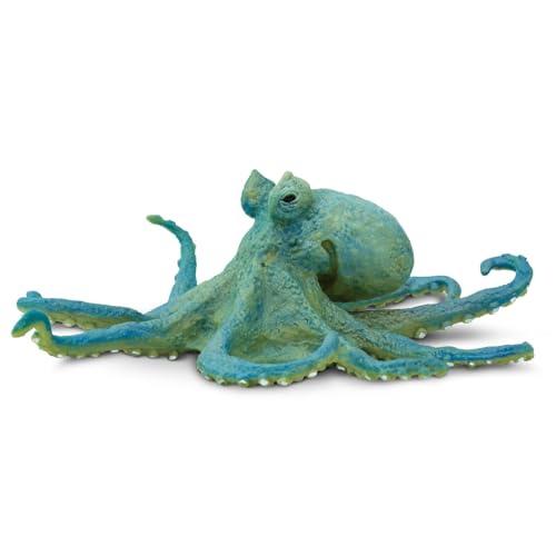 Safari Ltd. Octopus Figurine - Realistic 5" Model Figure - Educational Toy for Boys, Girls, and Kids Ages 3+