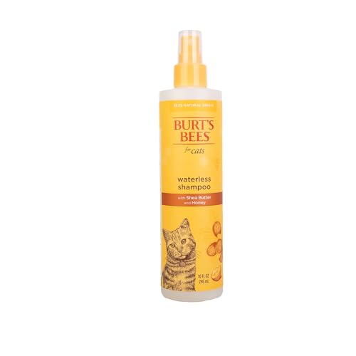 Burt's Bees Cat Waterless Shampoo Spray Natural Choice Using