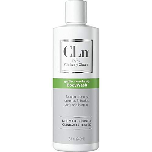 CLn® BodyWash –Non-Drying Body Wash, For Compromised Skin Prone to Eczema, Dermatitis, Rash & Hidradenitis Suppurativa, Fragrance-Free & Paraben-Free, 8 fl oz.
