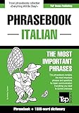 Englishitalian Phrasebook And 1500word Dictionary English Edition