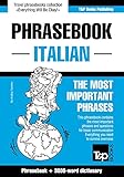 Englishitalian Phrasebook And 3000word Topical Vocabulary English Edition