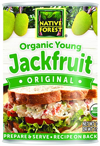 Native Forest Organic Young Jackfruit - Great Meatless Alternative, Plant Based Meat, Non-GMO Project Verified, USDA Organic - Original, 14 Oz (Pack of 6)