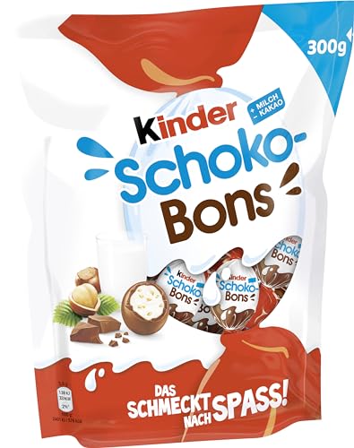 (-11%) Kinder Schoko-Bons 300 g | Mit Milchcreme und zarter Vollmilchschokolade