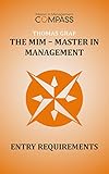 The Mim Master In Management Entry Requirements English Edition