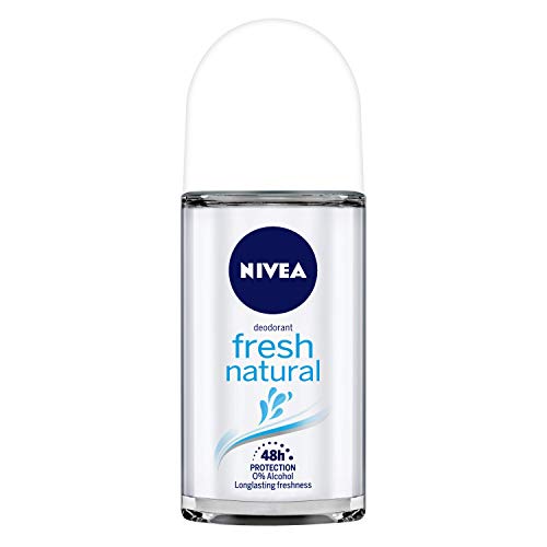 Nivea Fresh Natural Roll On Deodorant, 50 ml