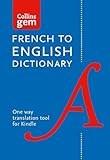 Collins French To English One Way Gem Dictionary Trusted Support For Learning Collins Gem