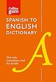 Collins Spanish To English One Way Gem Dictionary Trusted Support For Learning Collins Gem Spanish Edition