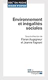 Environnement Et Ingalits Sociales Doc En Poche Regard Dexpert T 41