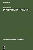Probability Theory De Gruyter Studies In Mathematics Book 23 English Edition