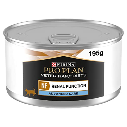 Caja Purina Pro Plan Veterinary NF Renal Function Advanced 24 latas 195 g