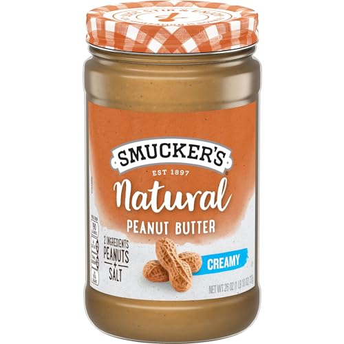 Smucker's Natural Creamy Peanut Butter, 26 Ounces