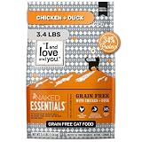 I AND LOVE AND YOU Naked Essentials Dry Cat Food, Chicken & Duck | 3.4lb