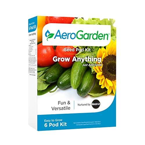 Amazon.com Aerogarden Grow Anything Seed Pod Kit 6-Pod
