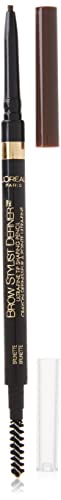 L'Oréal Paris Makeup Brow Stylist Definer Waterproof Eyebrow Pencil Waterproof Formula Natural