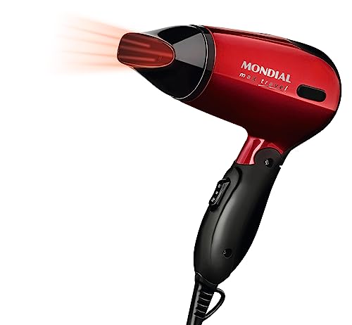 Secador Travel Mondial Sc 10 Vermelho