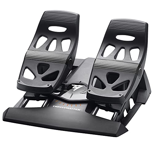 Thrustmaster TFRP T.Flight Rudder Pedals - PS5, XBOX & PC | Hoge precisie, differentieel remsysteem voor flightsim, compatibel met Thrustmaster-ecosysteem, ergonomisch en veelzijdig