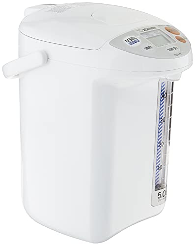 Zojirushi CD-LFC50 Panorama Window Micom Water Boiler and Warmer (169-ounce, 5.0-Liter, White)