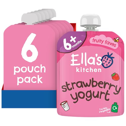 Ella's Kitchen Greek Yoghurt and Strawberries 90 g