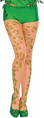 Rubies DC Comics Villains: Poison Ivy Tights for Adults, Women's One Size