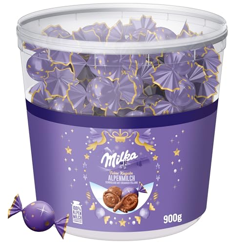 (-17%) Milka Feine Kugeln Alpenmilch, Ideal für die Festtage, 900 g