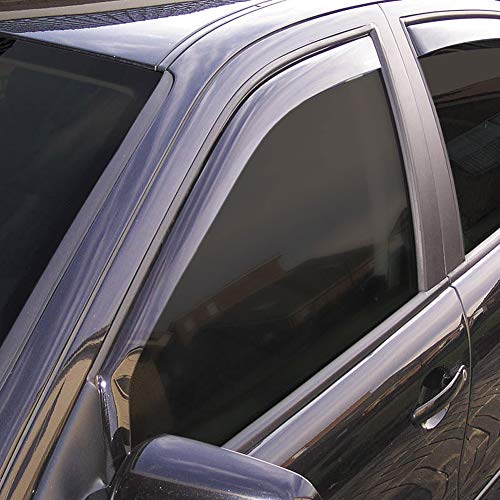 ClimAir Window Visors Dark Nissan Qashqai II 2014-2020, Black