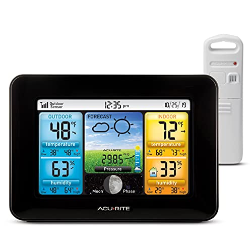 AcuRite Wireless Home Weather Station w/ Color Display for $35 + free shipping