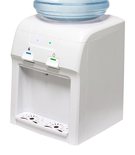 Vitapur Countertop Room Cold Water Dispenser, WhiteBrio Countertop Self Cleaning Bottleless Water Cooler Dispenser with