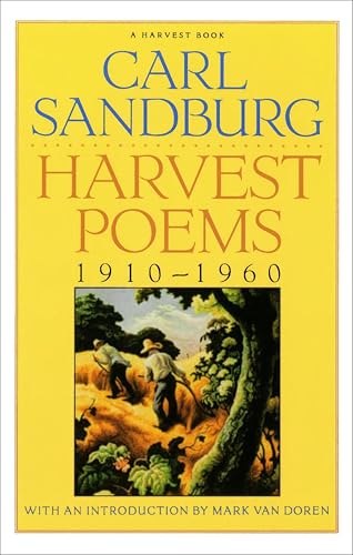 Harvest Poems book cover