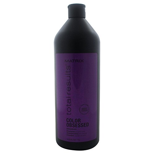 Matrix Color Obsessed Antioxidant Shampoo | Enhances Hair Color, Protects Color Vibrancy & Prevents Fading | For Color Treated Hair | Cruelty Free | Salon Shampoo | Vegan