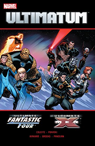 X-Men/Fantastic Four (By: Joe Pokaski,Aron E. Coleite) cover