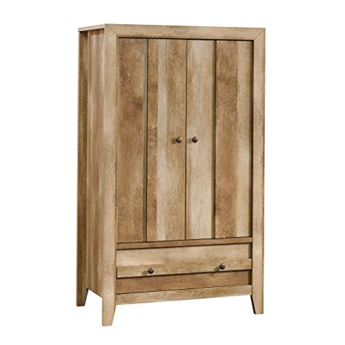 Sauder Dakota Pass Armoire Best for Small Spaces Transitional style armoire