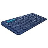 ロジクールBluetoothマルチデバイスキーボード ブルー K380BL