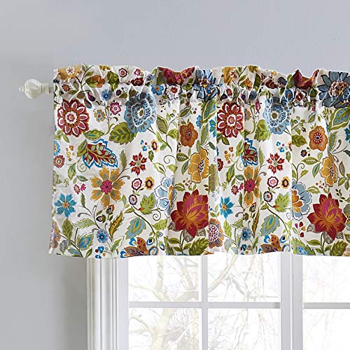Astoria Window Valance, White, 84x19: Valances