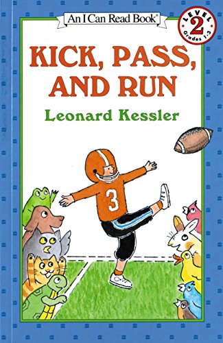 Kick, Pass, and Run book cover