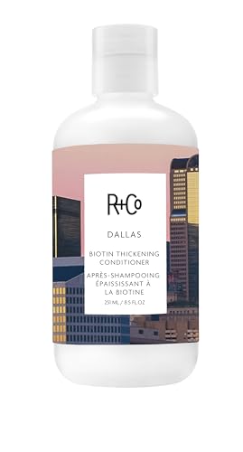 R+Co DALLAS Biotin Thickening Conditioner, 8.5 fl oz, Dark Waves Scent