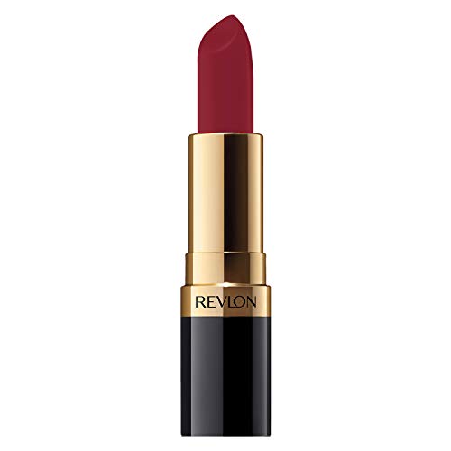 REVLON Super Lustrous Matte Lipstick, 80% Conditioning Ingredients, intance color, Waterproof, Long-Lasting, 100% Vegan Lipstick, It Is Royal (033), 4