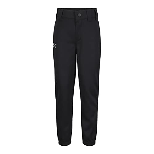 Under Armour Boys' Pre-School UA Baseball Pants 4 Black